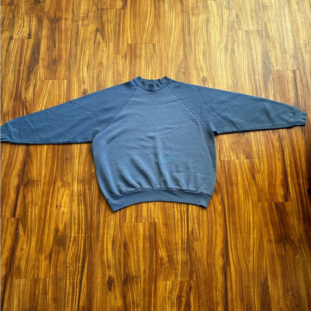 Fruit of the Loom Men's Crewneck Sweater in Blue
